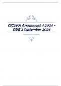 CIC2601 Assignment 4 2024 - DUE 2 September 2024