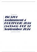 ISC3701 Assignment 4 PORTFOLIO 2024 (543545)- DUE 12 September 2024