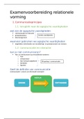 Examenvoorbereiding Relationele vorming 1 