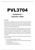 PVL3704 Assignment 1 Solutions Semester 2 2024