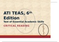 ATI TEAS Test Prep Study Guide 2020-2021: TEAS 6 Manual with Practice Exam Questions for the Test of Essential Academic Skills, Sixth Edition