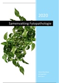Samenvatting Plantgezondheid / Fytopathologie (jaar 2, blok 3)