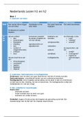 samenvatting op niveau tweede fase theorie lezen hoofdstuk 1 en 2