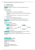 Biologie voor jou 5A HAVO Thema 1 samenvatting: Stofwisseling in de cel