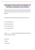 Principles of Economics 2e Chapter 12  Test Bank Questions and Answers