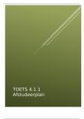 Toets 4.1.1 Afstudeerplan