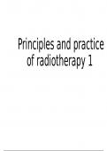 Need help with first year radiotherapy???