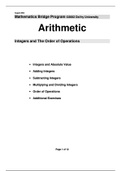 Arithmetic