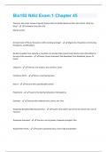 Bio182 NAU Exam 1 Chapter 45 Questions And Answers Graded A+