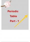 Periodicity Part 1 Class 11th NCERT NEET Notes Chemistry 