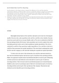 ACC 557 Week 9 DQ 1 Cash Flow Reporting US GAAP and IFRS. Given the complexities related to prepari  ACC 557 Week 9 DQ 1 Cash Flow Reporting  Use the Internet or the Strayer Library to research the difference in the cash flow reporting requirements betwee