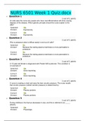 NURS 6501 Week 1 Quiz.docx | LATEST SOLUTION