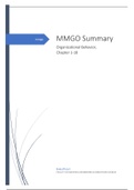 *ENGLISH* Summary of MMGO - Microlectures + Book Chapter 1tm18 Organizational behavior