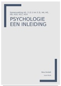 Psychologie een inleiding samenvatting