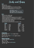 IEB Acids and Bases summary