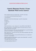 Gmetrix Illustrator Practice 1 Exam Questions With Correct Answers