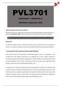 PVL3701 Assignment 1 (Detailed Answers) Semester 2 - Due 9 September 2024