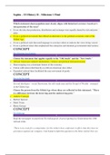 Sophia - US History II - Milestone Study Guide Revisions, 8 Updated Study Guide, Correctly Answered Questions, Test bank Questions and Answers with Explanations (latest Update), 100% Correct, Download to Score A