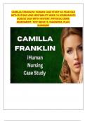 CAMILLA FRANKLIN’S I HUMAN CASE STUDY EXPERT REVIEW OF A 48 YEAR OLD WITH FATIGUE AND IRRITABILITY ACTUAL SCREENSHOT OF THE CASE ALL PAGES (history and physical ) ACTUAL CASE STUDY BY EXPERT FEEDBACK LATEST / Comprehensive Cami