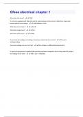 Cfesa electrical chapter 1 Questions With Answers Graded A+ Assured Success