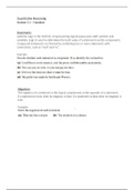 Class notes Quantitative Reasoning (MAT1100) 