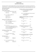 Sections 2.1-2.3 &3.1-3.2 Practice Test