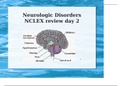 NCLEX review Neuro Tufte day 2 enhanced new exam guide note solution 2021 new updated docs