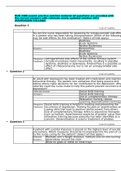 NUR 2488 exam2 practice solution material all questions are provided with the correct answers with rationale newly updated solution 2021 (RASMUSSEN COLLAGE) 