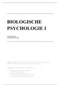 Biologische psychologie 1: inleiding - 1ste zit 18/20