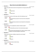 A&P 2 2347 AP2___MID_TERM_Questions and Answers {correct answers highlighted in green}