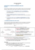 Globale Economie Samenvatting - TEW & Handelsingenieur  - 17/20 eerste zit