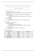 Chemistry, Zumdahl, Zumdahl, 9th Edition - Chapter 1 Notes