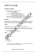 IB Psychology Guide on ERQ-LAQ  / Essay Writing (Paper 1 and 2) - suitable for both SL and HL - with examples - extended explanation of structure and key points