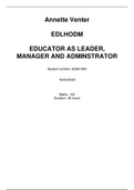 EDHODM EXAM