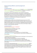 Samenvatting M&O3 eventmanagement, facility management 