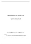 BUS 370 Organization Development Proposal Final  Blaze Mining Case Study.docx    Organization Development Proposal: Blaze Mining Case Study  The University of Arizona Global Campus  BUS 370: Organizational Development  Organization Development Proposal: B