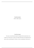 BUS687 WK3 Journal.docx    Week Three Journal  BUS 687: MBA Capstone  Week Three Journal  This week, we moved forward into quarter two,hoping for better outcomes than we saw in quarter one. We knew that we would see some improvement based on the original 