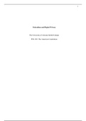 Federalism and Digital Privacy.docx    Federalism and Digital Privacy   The University of Arizona Global Campus  POL 303: The American Constitution     Federalism and Digital Privacy   Security rights necessitate that singular data is shielded from public