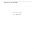 ENG122 Outline.docx    Dissecting Food Deserts: Outline  ENG122: English Composition II    Dissecting Food Deserts: Outline  Research Question: How do government interventions and policies affect food deserts in America?  I. Introduction   A. Although man