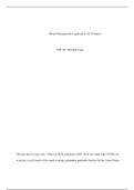 Should Marijuana Be Legalized in All 50 States.docx    Should Marijuana Be Legalized in All 50 States?    PHI 103: Informal Logic    This has been a crazy year.  What can all be said about 2020? Well, lets start with COVID-19; everyone is well aware of th