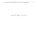 WK6Assgn.docx    Annotation of a Quantitative Research Article  RSCH - 61101 Research Theory, Design, and Methods  Annotation of a Quantitative Research Article  Waling, M., & Olsson, C. (2017). School lunch as a break or an educational activity: A quanti