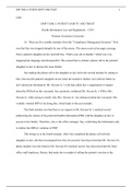 DHP TASK 3 PATIENT SAFETY AND TRUST. REVISED  3 .docx  C801  DHP TASK 3: PATIENT SAFETY AND TRUST  Health Information Law and Regulations “ C801  Western Governors University  A1. There are five notable mistakes from the œCompliance Management Scenario.