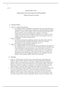 Business Ethics Task 1 C717 .docx  C717  Business Ethics Task 1:  Organizational Ethics and Corporate Social Responsibility  Western Governors University  A.Corporate Policies  ï‚·Policy #1: Organizational Strategy  ï‚·Our company shall be a boundaryless 