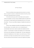 EFP 1 Task 2  1    EFP Task 2-Diversity  There are many different diverse backgrounds that are serviced in our schools today. It is important for educators to understand their students and how they can learn which makes understanding diversity very import