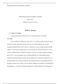 Task 3.docx    Organizational Systems and Quality Leadership  Task 3, SAT1  Western Governors University  Healthcare Financing  A.Country to Compare  Comparing healthcare system between The United States and Great Britain.  A1. Access  The accessibility t