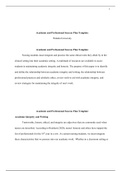 WK5Assgn..docx    Academic and Professional Success Plan Template  Walden University  Academic and Professional Success Plan Template  Nursing students must integrate and practice the same ethical rules they abide by in the clinical setting into their aca