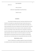 WK3AssgnR. 6101.docx  SOCW-6101  Family Assessment  SOCW-6101: Essential Skills for Social Work Practice  Walden University  Introduction  The word family can be defined in many ways. Centuries ago, television show such as the Grady Bunch or the Huxtables