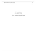 Unit 7 Assignment.docx  21st Century Business  Purdue Global University  IT 190: Information Technology Concepts    To: Johnnie Leigh  From: Technology Advisor  Re: Client networking request  To assist in upgrading your familys business, there needs to be