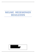 Bewijsstuk nieuwe medewerker begeleiden