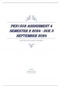 PEN1502 Assignment 4 Semester 2 2024 - DUE 3 September 2024